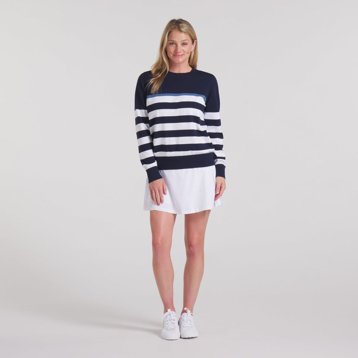 Women's Resort Stripe Golf Sweater | Puma Golf Trusted
