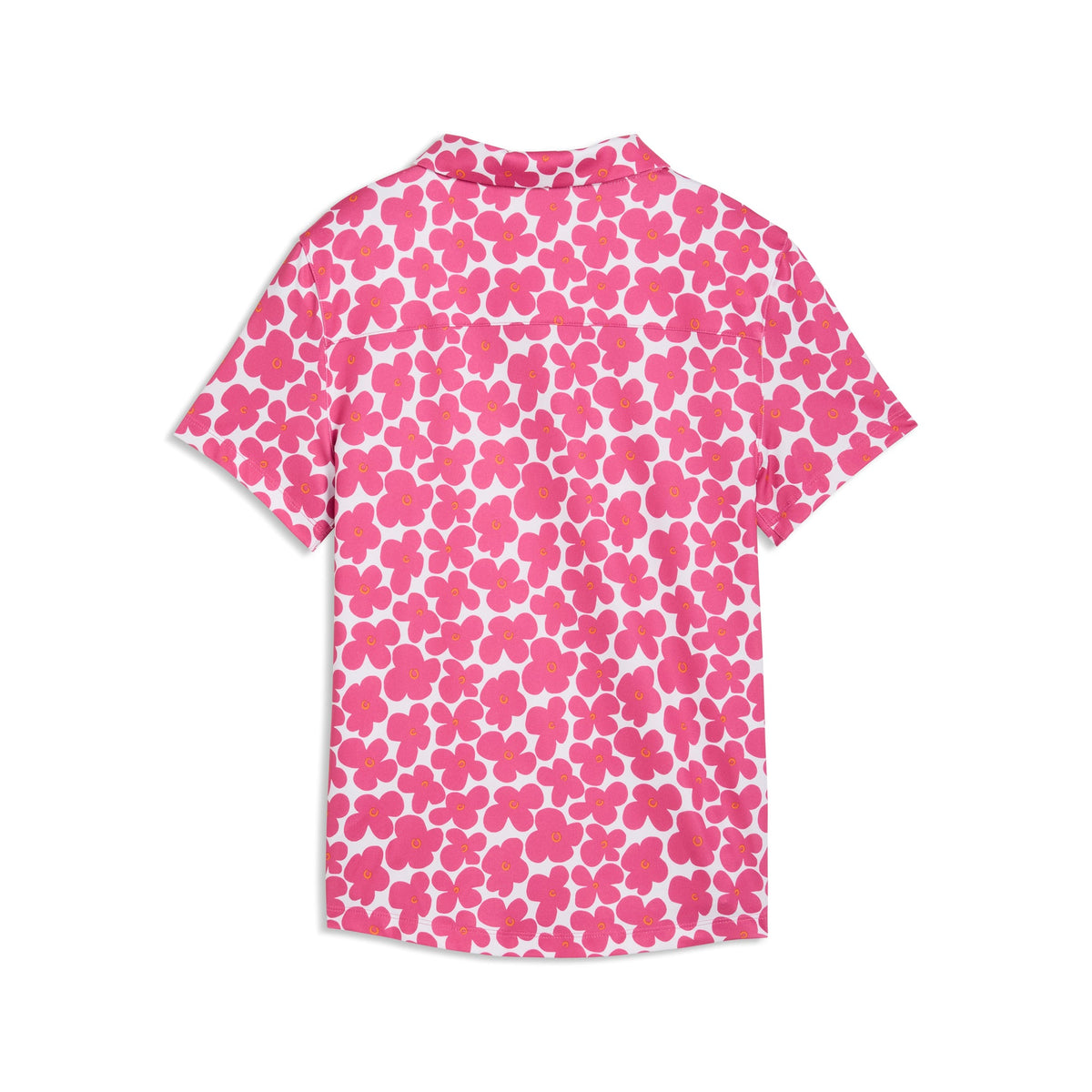Girl's CLOUDSPUN Floral Golf Polo | Puma Golf Trusted