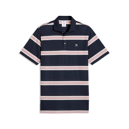 AP Pique Stripe Golf Polo | Puma Golf Quality