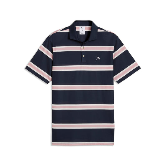 AP Pique Stripe Golf Polo | Puma Golf Quality