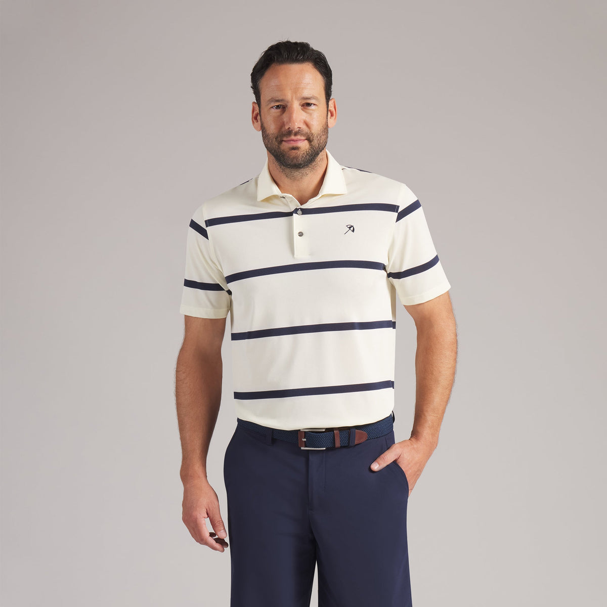 AP Pique Stripe Golf Polo | Puma Golf Quality