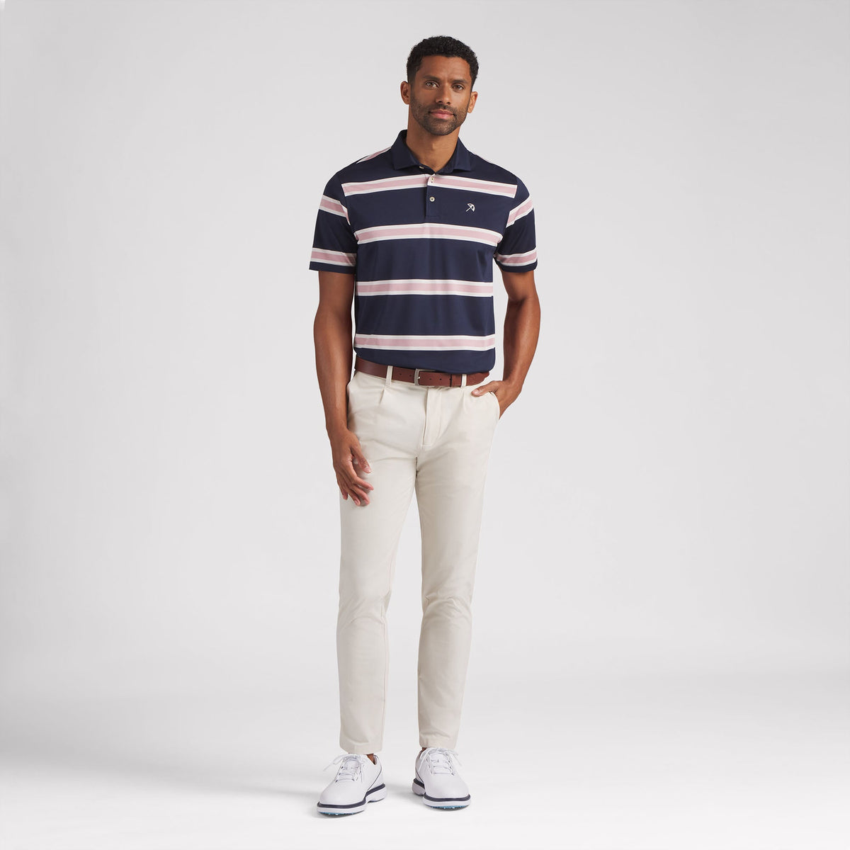 AP Pique Stripe Golf Polo | Puma Golf Quality