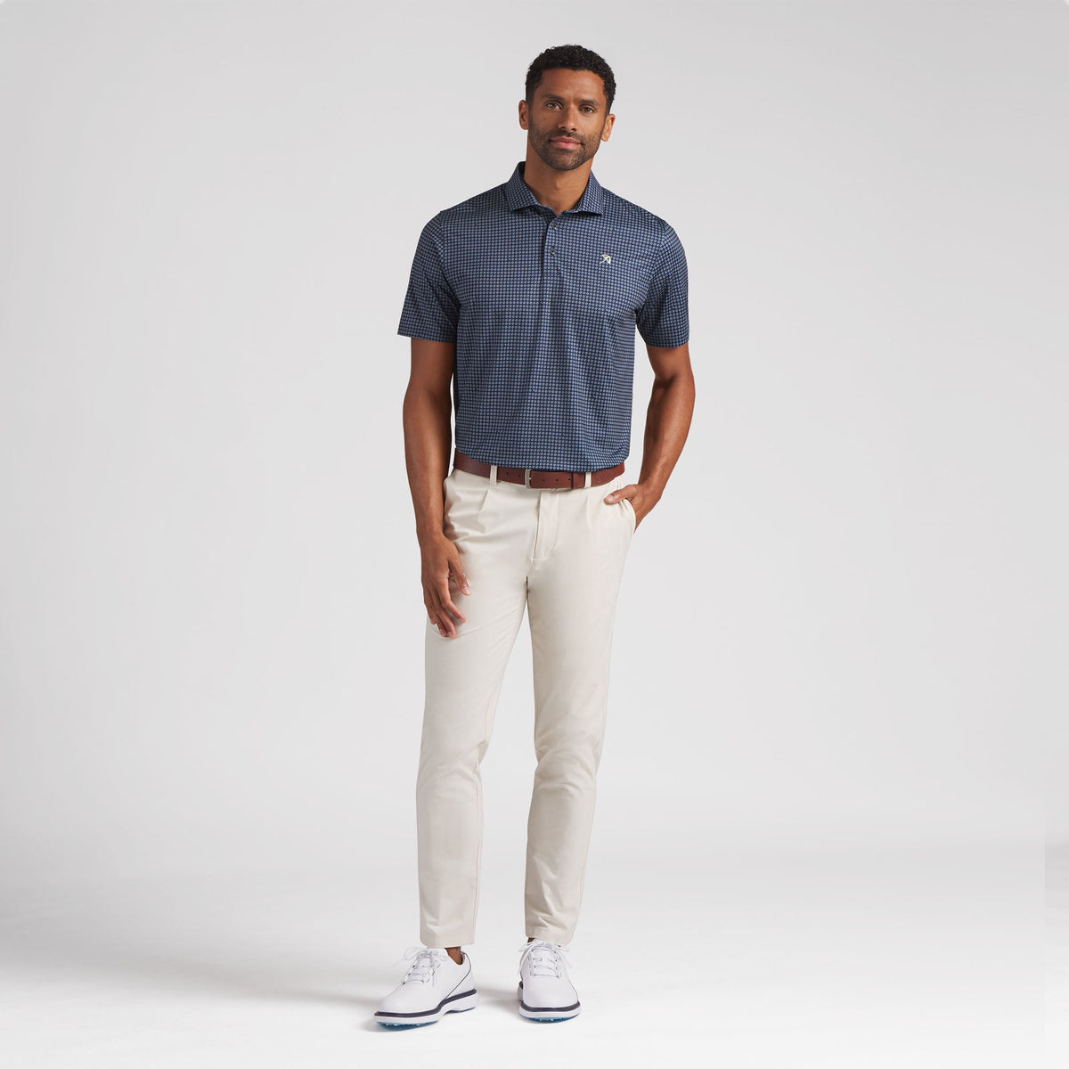 AP MATTR Geo Golf Polo | Puma Golf Top Pick