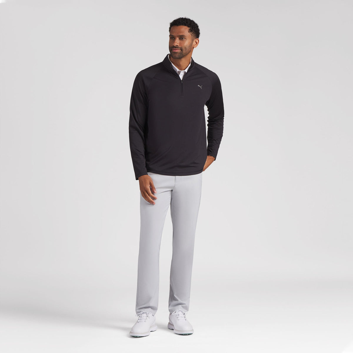 Lightweight Grid LC Golf 1/4 Zip | Puma Golf Classic