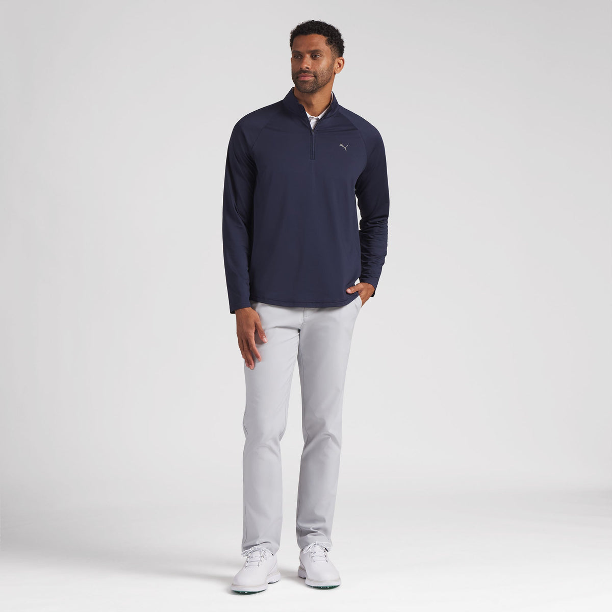 Lightweight Grid LC Golf 1/4 Zip | Puma Golf Classic