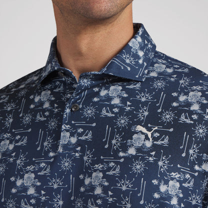 CLOUDSPUN Coastal Claret Golf Polo | Puma Golf Recommended