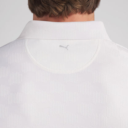 MATTR Check Jacquard BN Golf Polo | Puma Golf Hot Sale