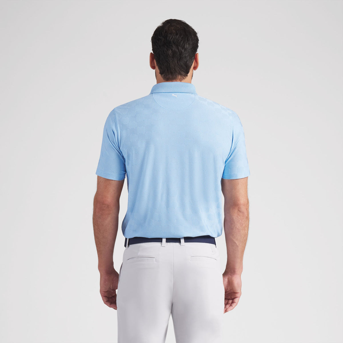 MATTR Check Jacquard BN Golf Polo | Puma Golf Hot Sale