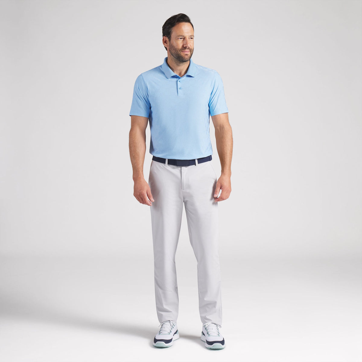 MATTR Check Jacquard BN Golf Polo | Puma Golf Hot Sale