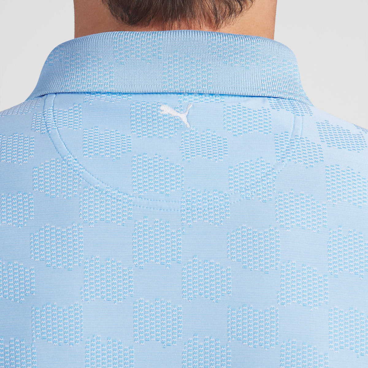 MATTR Check Jacquard BN Golf Polo | Puma Golf Hot Sale