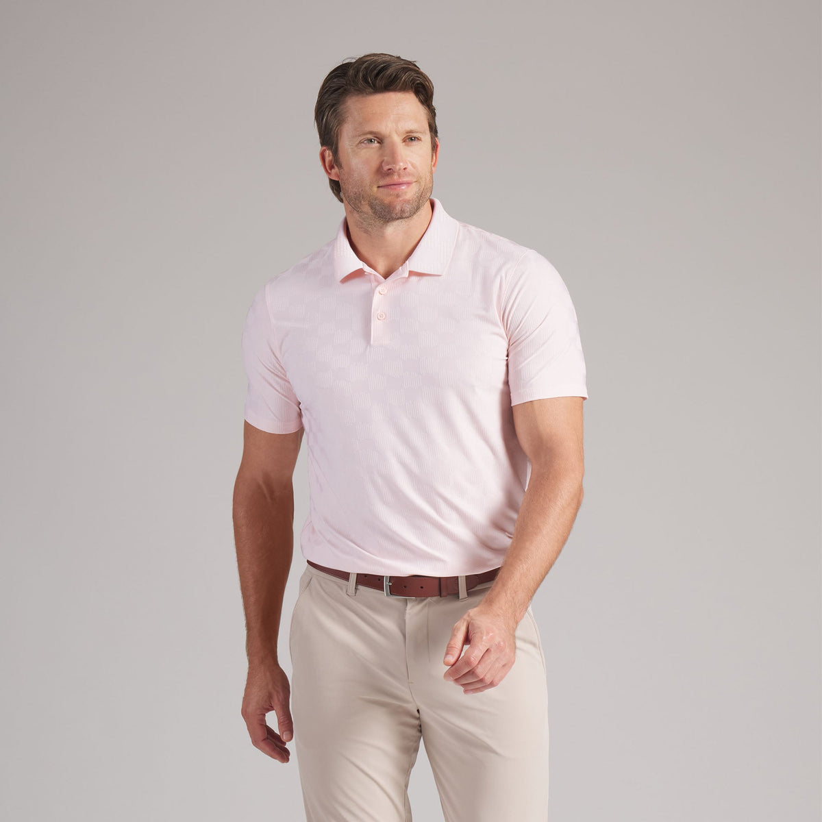MATTR Check Jacquard BN Golf Polo | Puma Golf Hot Sale