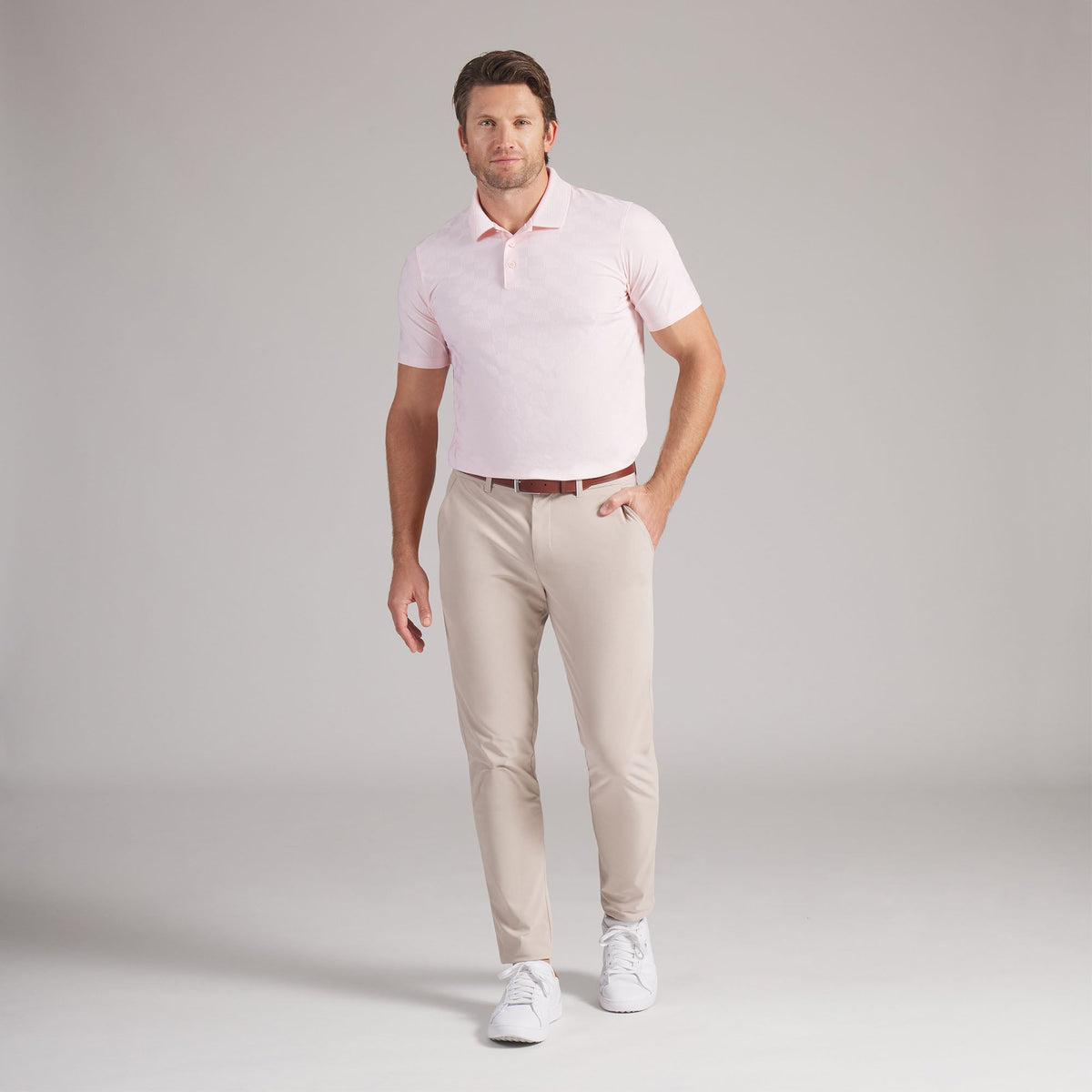 MATTR Check Jacquard BN Golf Polo | Puma Golf Hot Sale