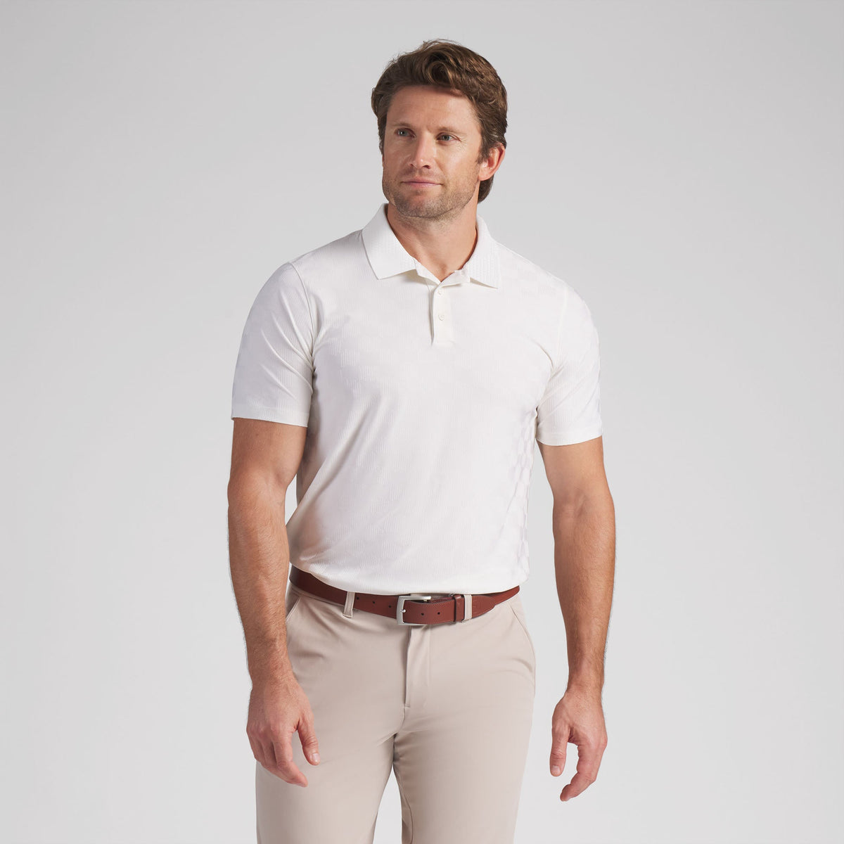 MATTR Check Jacquard BN Golf Polo | Puma Golf Hot Sale