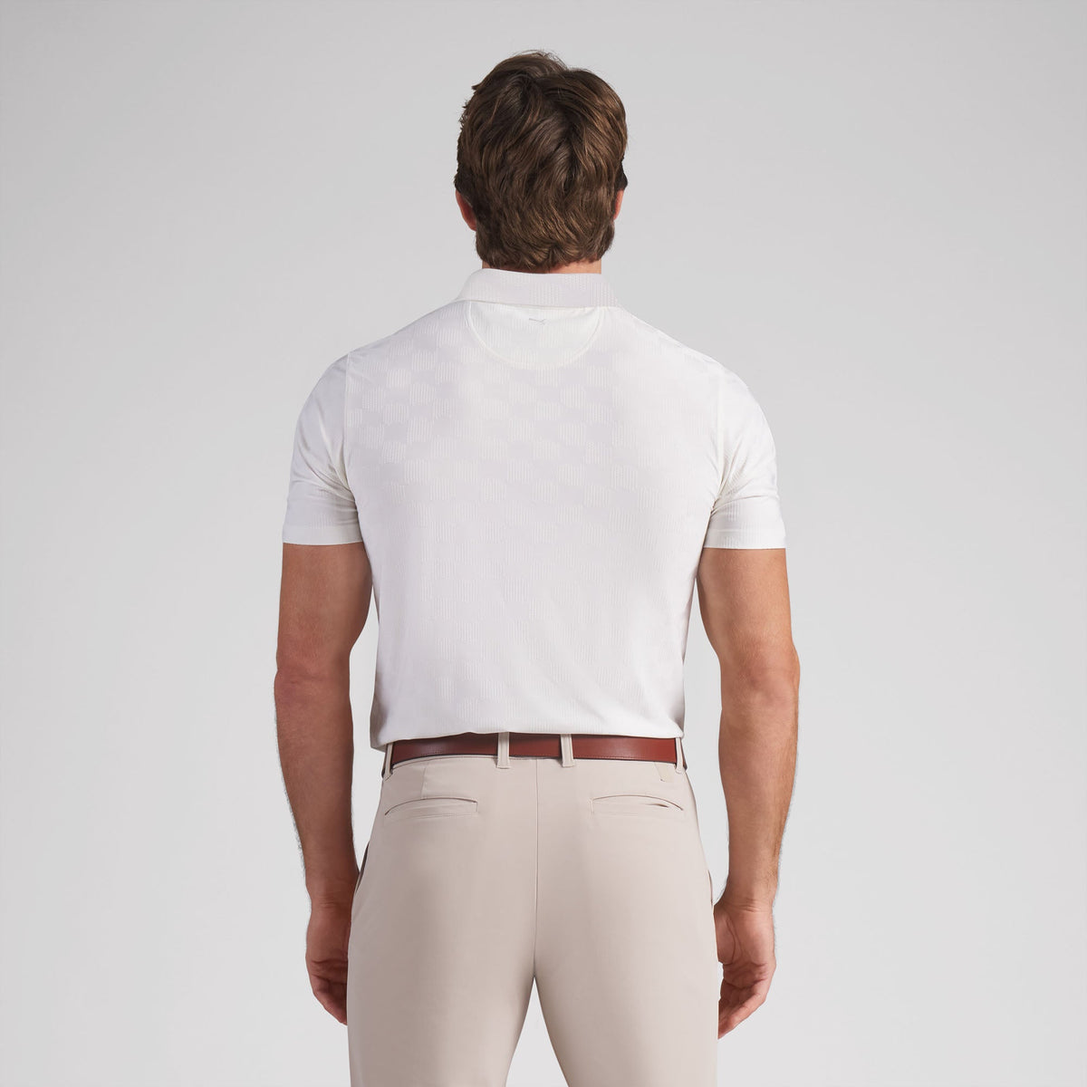 MATTR Check Jacquard BN Golf Polo | Puma Golf Hot Sale