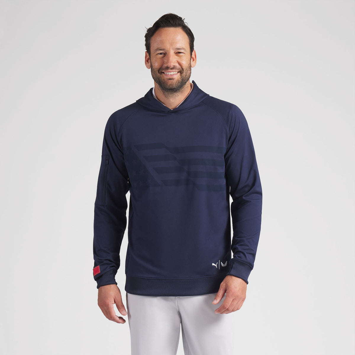 Volition Flag Golf Hoodie | Puma Golf Signature