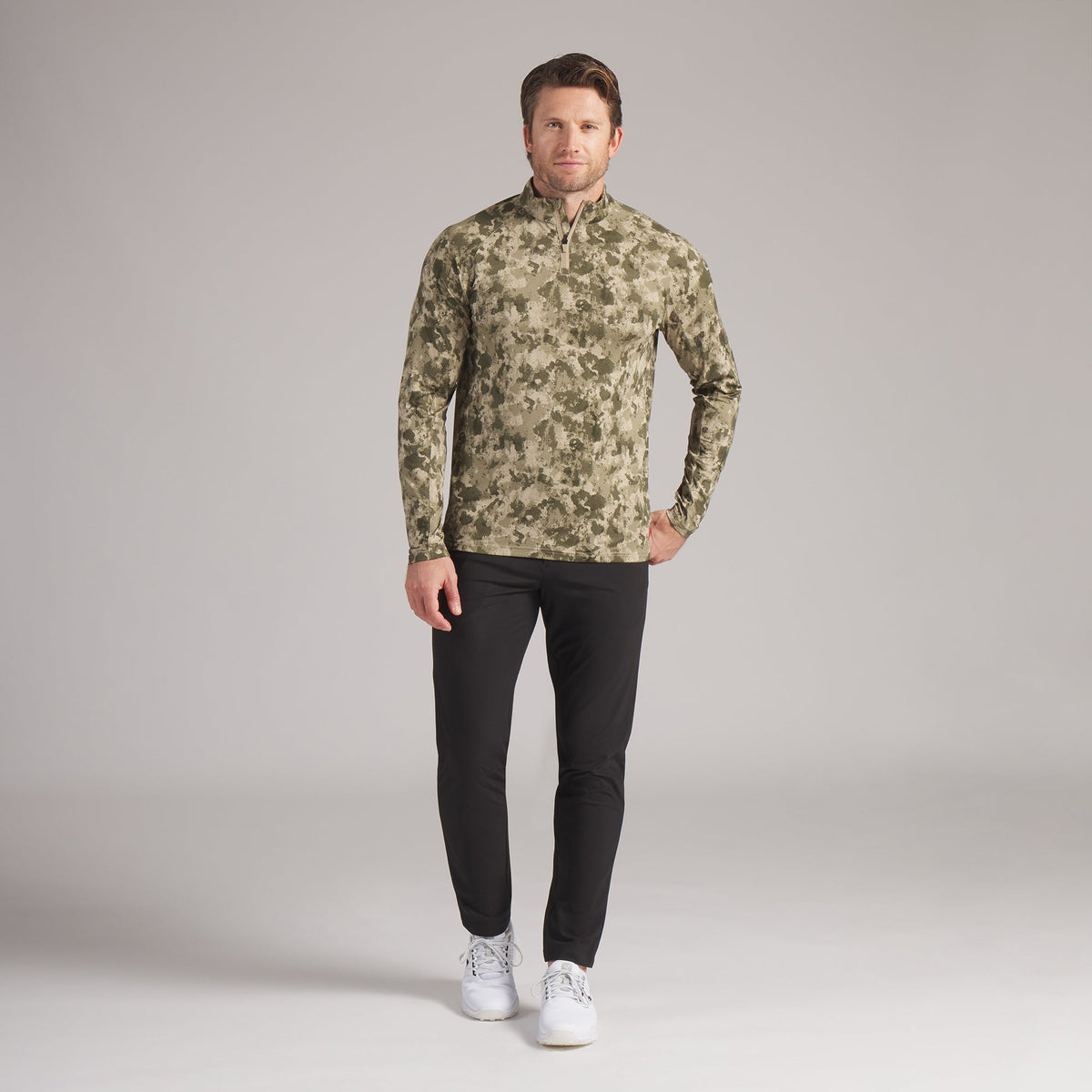 Volition Camo Golf 1/4 Zip | Puma Golf Trusted