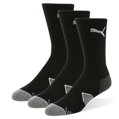 Puma Essential Crew Cut 3 Pair Pack Golf Socks | Puma Golf Signature