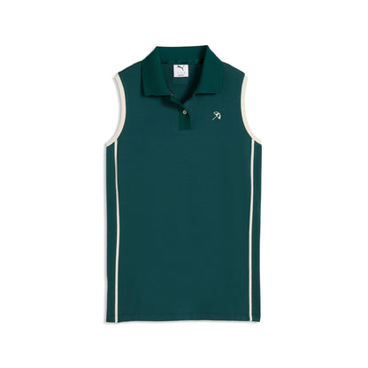 Women's AP Modalon Piped Sleeveless Golf Polo | Puma Golf Recommended