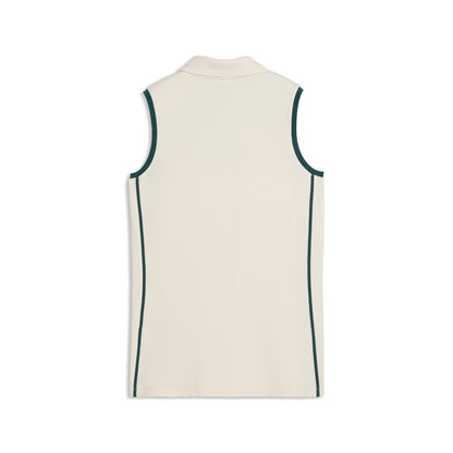 Women's AP Modalon Piped Sleeveless Golf Polo | Puma Golf Recommended