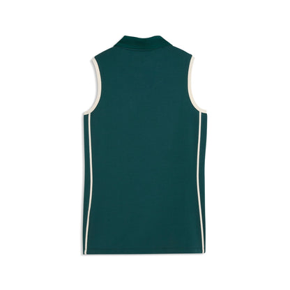 Women's AP Modalon Piped Sleeveless Golf Polo | Puma Golf Recommended