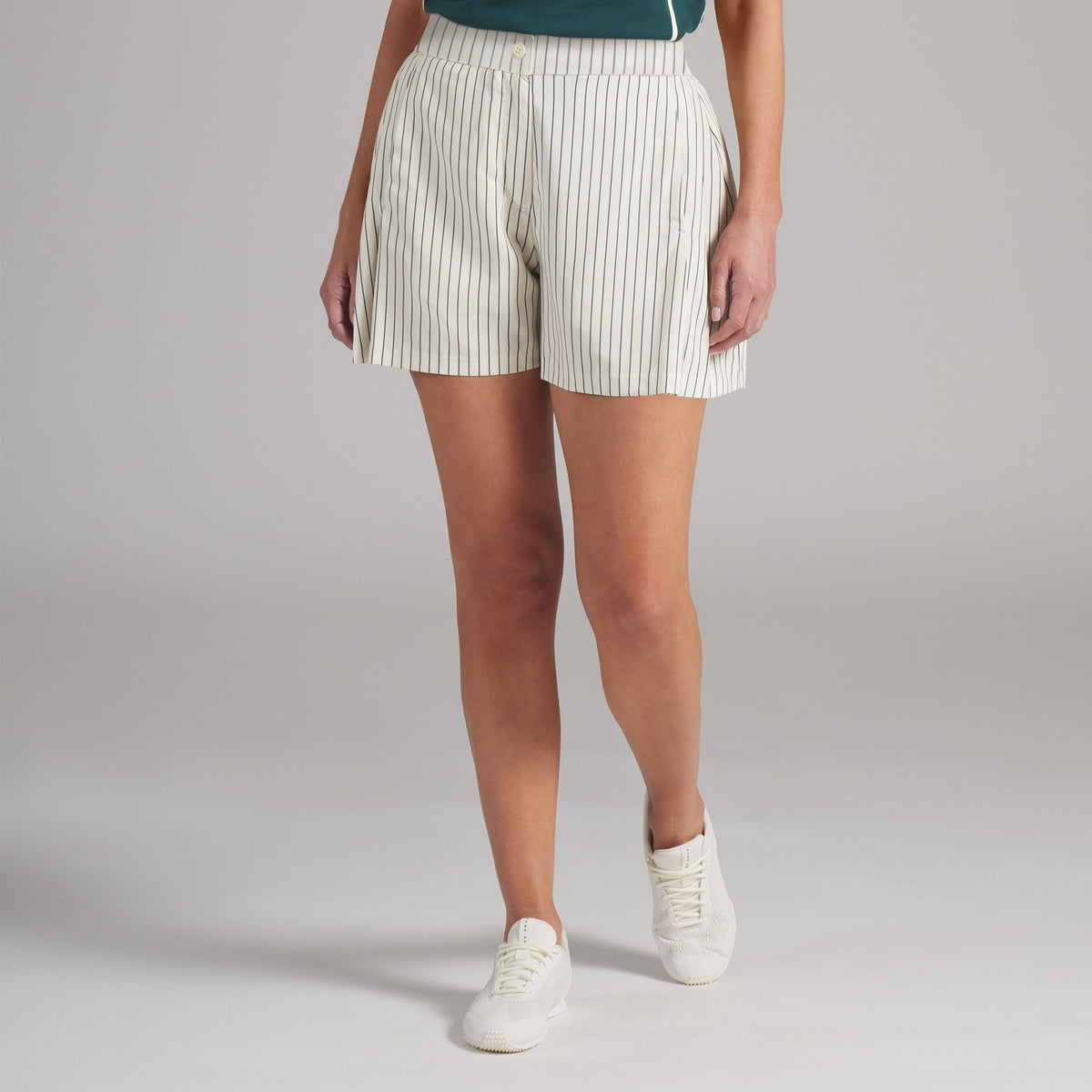 Women's AP Pinstripe Golf Shorts | Puma Golf Trusted