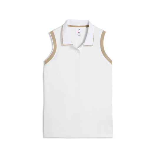 Women's Volition Solid Sleeveless Golf Polo | Puma Golf Trending