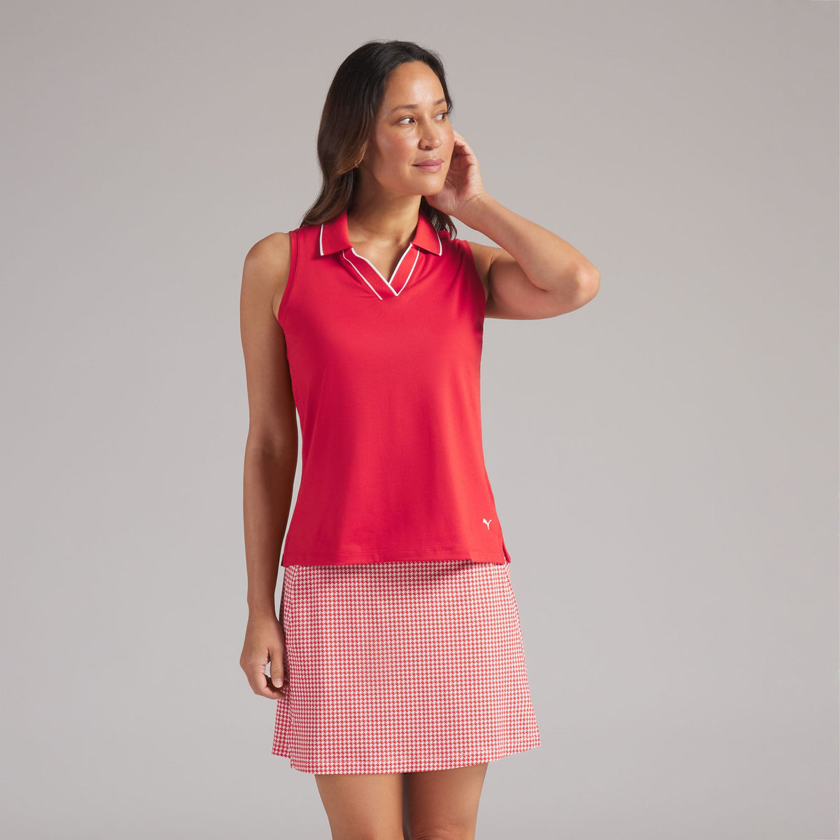 Women's CLOUDSPUN Essential Sleeveless Golf Polo | Puma Golf Customer Favorite