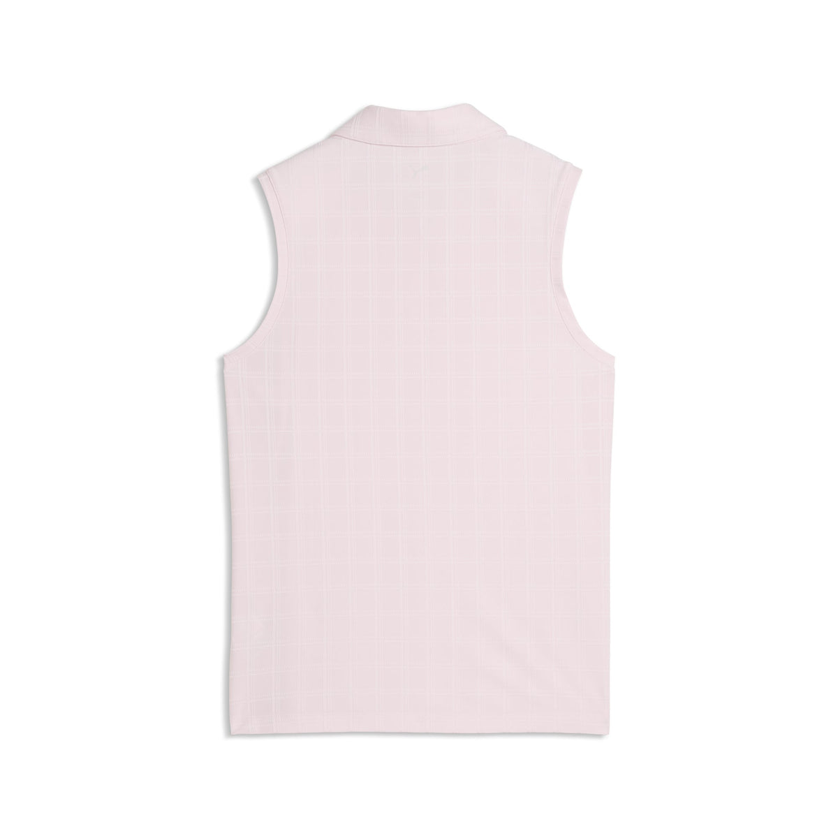 Women's Plaid Knit Sleeveless Golf Polo | Puma Golf Quality