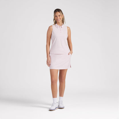 Women's Plaid Knit Sleeveless Golf Polo | Puma Golf Quality