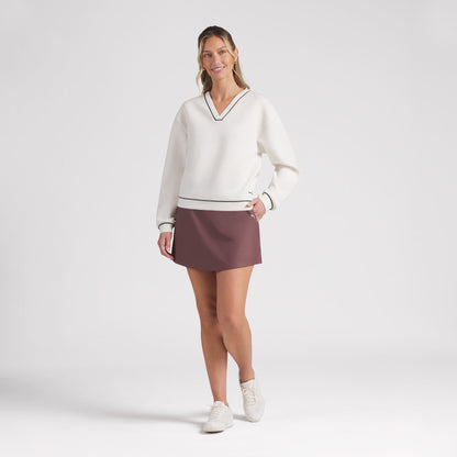 Women's CLOUDSPUN Fleece V-Neck Golf Sweater | Puma Golf Sale