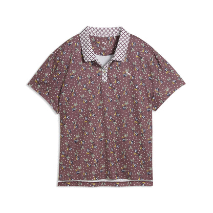 Women's Ezra Printed Golf Polo | Puma Golf Sale