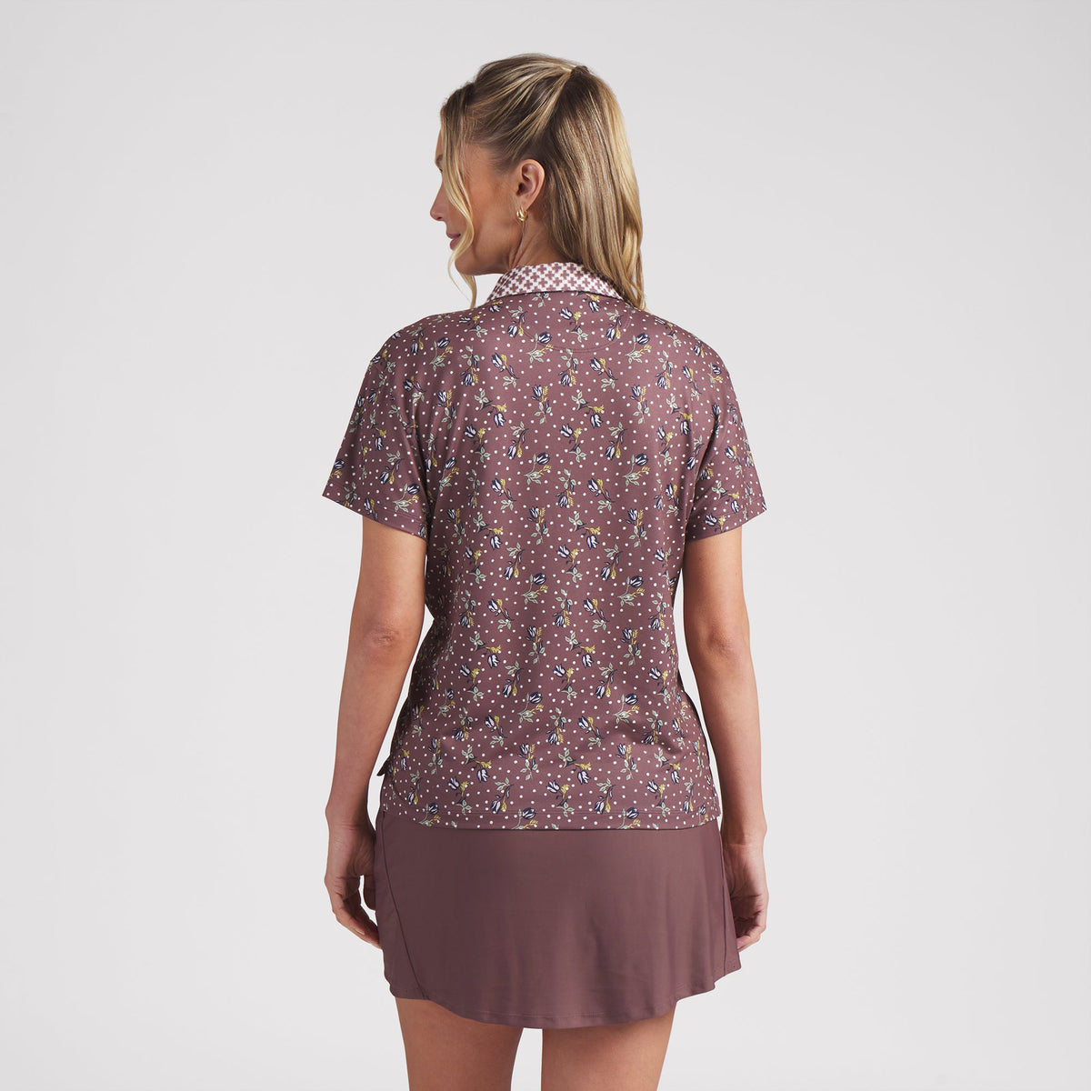Women's Ezra Printed Golf Polo | Puma Golf Sale