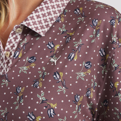 Women's Ezra Printed Golf Polo | Puma Golf Sale