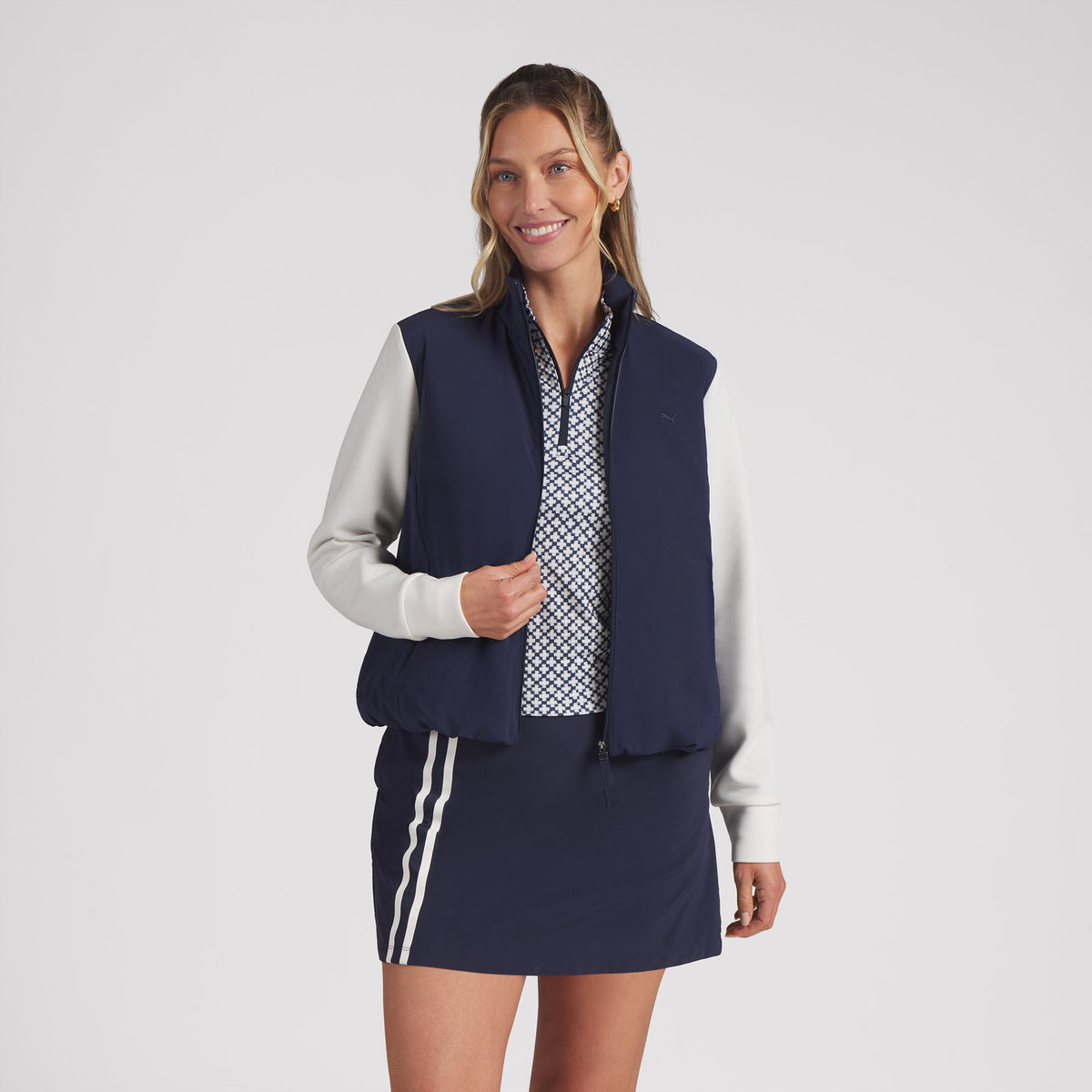 Women's CLOUDSPUN Fleece Hybrid Golf Jacket | Puma Golf Top Pick