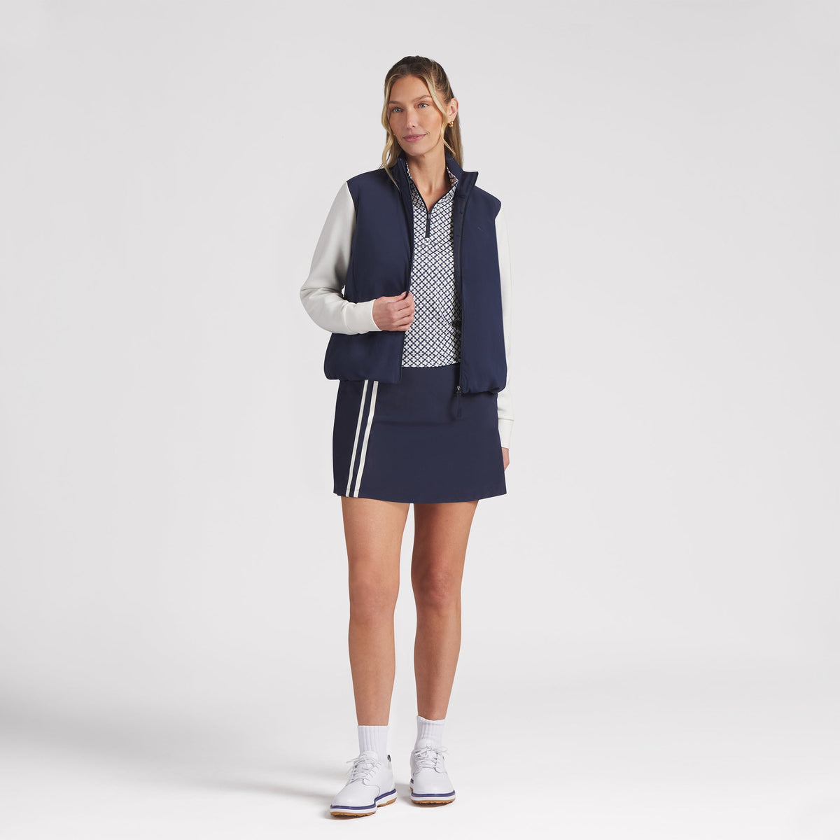 Women's CLOUDSPUN Fleece Hybrid Golf Jacket | Puma Golf Top Pick