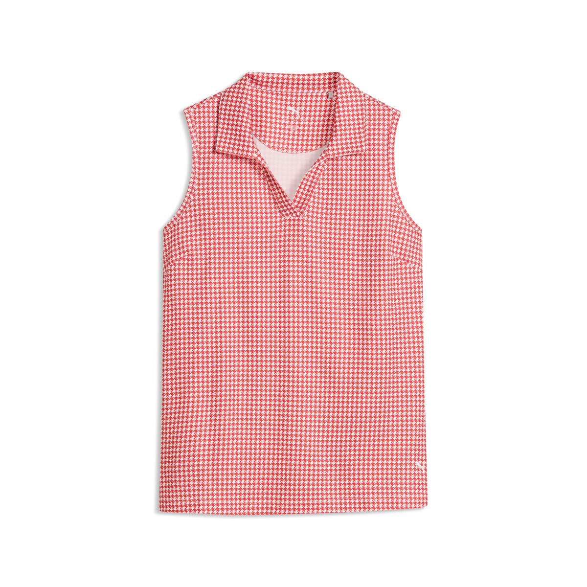 Women's CLOUDSPUN Mono Check Sleeveless Golf Polo | Puma Golf Hot Sale