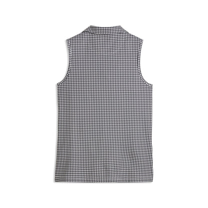 Women's CLOUDSPUN Mono Check Sleeveless Golf Polo | Puma Golf Hot Sale