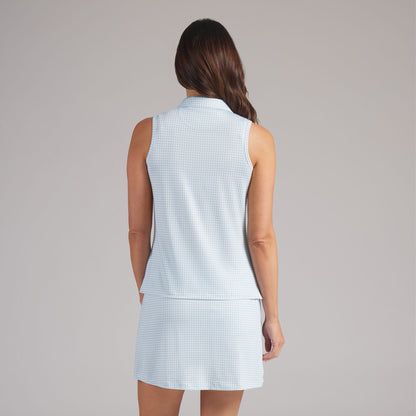 Women's CLOUDSPUN Mono Check Sleeveless Golf Polo | Puma Golf Hot Sale