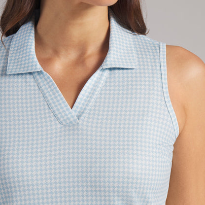Women's CLOUDSPUN Mono Check Sleeveless Golf Polo | Puma Golf Hot Sale