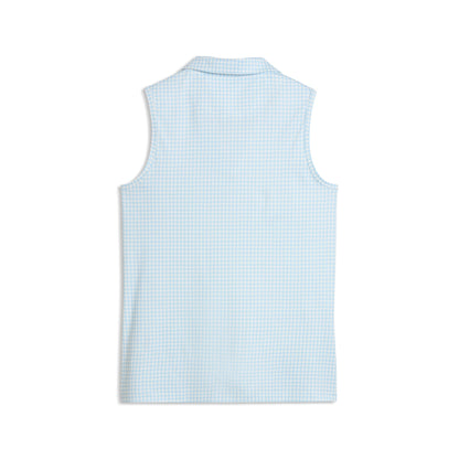 Women's CLOUDSPUN Mono Check Sleeveless Golf Polo | Puma Golf Hot Sale