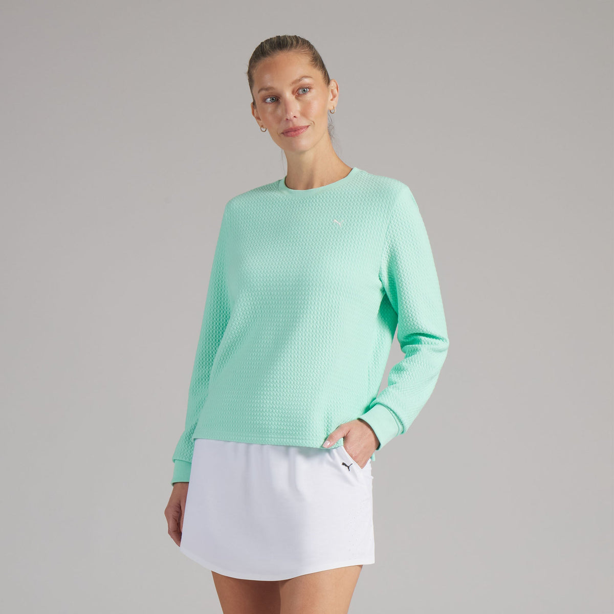 Women's Boulder LC Crew Golf Sweater | Puma Golf Discount