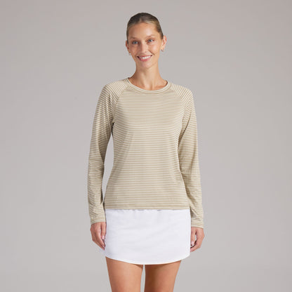 Women's UV Stripe Golf Crewneck | Puma Golf Latest