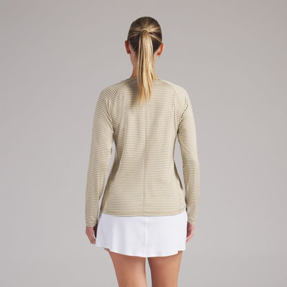 Women's UV Stripe Golf Crewneck | Puma Golf Latest