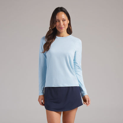 Women's UV Stripe Golf Crewneck | Puma Golf Latest