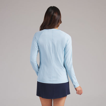 Women's UV Stripe Golf Crewneck | Puma Golf Latest