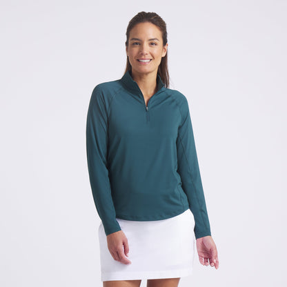 Women's YouV Brrr Solid Golf 1/4 Zip | Puma Golf Signature