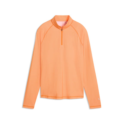 Women's UV Birdseye 1/4 Zip Golf Jacket | Puma Golf Trending