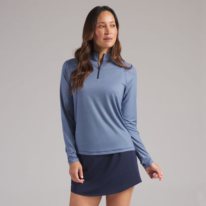 Women's UV Birdseye 1/4 Zip Golf Jacket | Puma Golf Trending