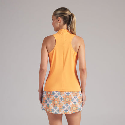 Women's Nylon Sport Sleeveless Mockneck Golf Polo | Puma Golf Sale