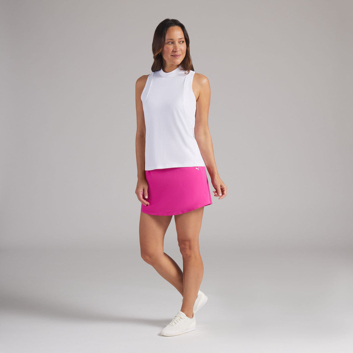 Women's Nylon Sport Sleeveless Mockneck Golf Polo | Puma Golf Sale